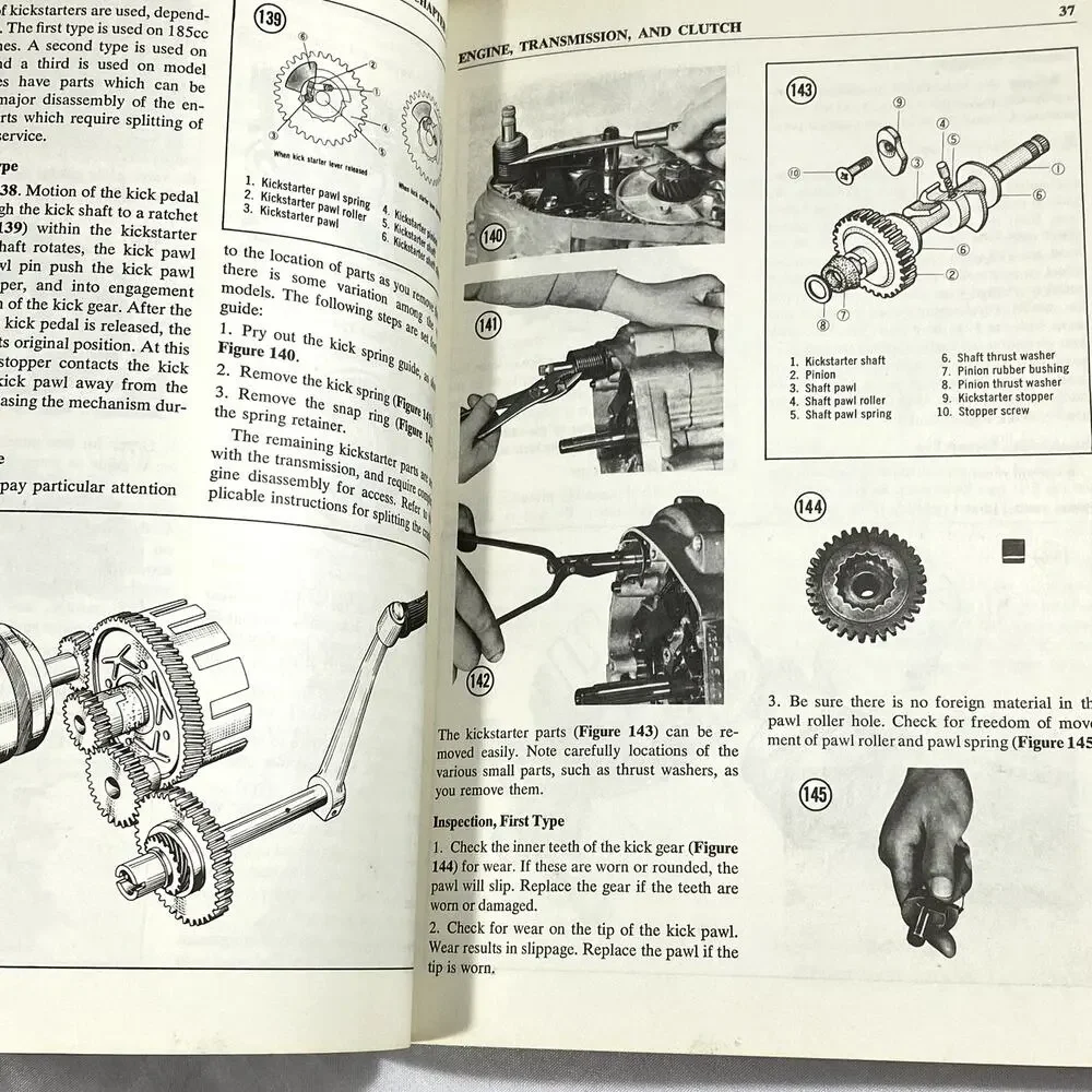Clymer Suzuki 50-400cc Singles 1964-1972 Service Repair Handbook Manual Book